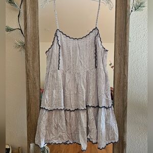 Urban Outfitters Striped Mini Dress - L